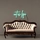 Art Is Life Text LED Neon Sign