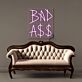 BAD A$$ Dollar Sign LED Neon Sign