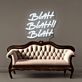 Blah Blah Blah LED Neon Sign