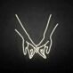 Pinky Promise Hands LED Neon Sign