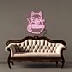 Cat Eating Noodles LED Neon Sign