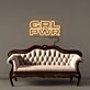 GRL PWR Block Letter LED Neon Sign