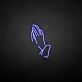 Praying Hands LED Neon Sign
