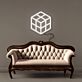 2x2 Puzzle Cube Outline LED Neon Sign