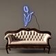 Single Tulip LED Neon Sign