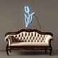 Single Tulip LED Neon Sign