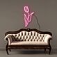 Single Tulip LED Neon Sign