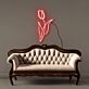 Single Tulip LED Neon Sign
