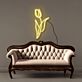 Single Tulip LED Neon Sign