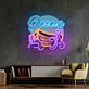 Ocean Boat and Octopus LED Neon Acrylic Artwork
