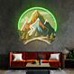 Mountain Landscape LED Neon Sign Light Pop Art