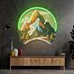 Mountain Landscape LED Neon Sign Light Pop Art