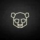 Geometric Bear Head LED Neon Sign