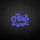 Live 2 Ride Motorcycle LED Neon Sign