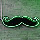 Uncle Beard Black Backboard LED Neon Sign