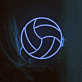 Volleyball Outline LED Neon Sign