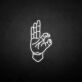 OK gesture LED Neon Sign