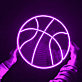 Basketball Outline LED Neon Sign