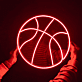 Basketball Outline LED Neon Sign