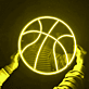 Basketball Outline LED Neon Sign