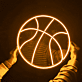 Basketball Outline LED Neon Sign