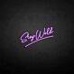 Stay Wild Underlined Script LED Neon Sign