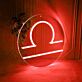 Libra Zodiac LED Neon Sign