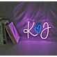 Personalized Couples Initials Heart LED Neon Sign
