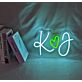 Personalized Couples Initials Heart LED Neon Sign