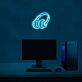 Music Headphones Neon Sign