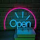 Arched Open LED Neon Sign
