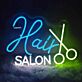 Hair Salon Scissors LED Neon Sign