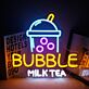 Bubble Milk Tea Cup LED Neon Sign