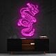 Coiled Dragon LED Neon Sign