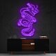 Coiled Dragon LED Neon Sign