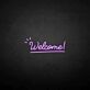 Welcome! LED Neon Sign