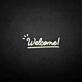 Welcome! LED Neon Sign