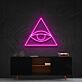 All Seeing Eye Triangle LED Neon Sign