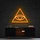 All Seeing Eye Triangle LED Neon Sign