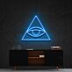 All Seeing Eye Triangle LED Neon Sign