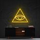 All Seeing Eye Triangle LED Neon Sign