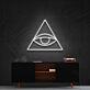 All Seeing Eye Triangle LED Neon Sign