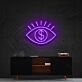 Dollar Sign Eye LED Neon Sign
