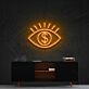 Dollar Sign Eye LED Neon Sign