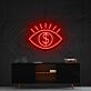 Dollar Sign Eye LED Neon Sign