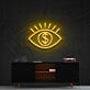 Dollar Sign Eye LED Neon Sign