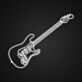 Electric Bass Guitar LED Neon Sign