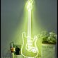 Electric Bass Guitar LED Neon Sign
