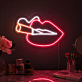 Smoking Neon Sign for Playful and Bold Spaces