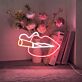 Smoking Neon Sign for Playful and Bold Spaces